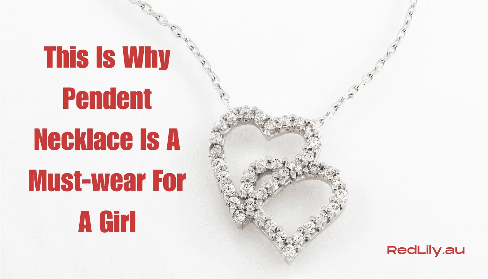 Pendent Necklace Is A Must-wear For A Girl