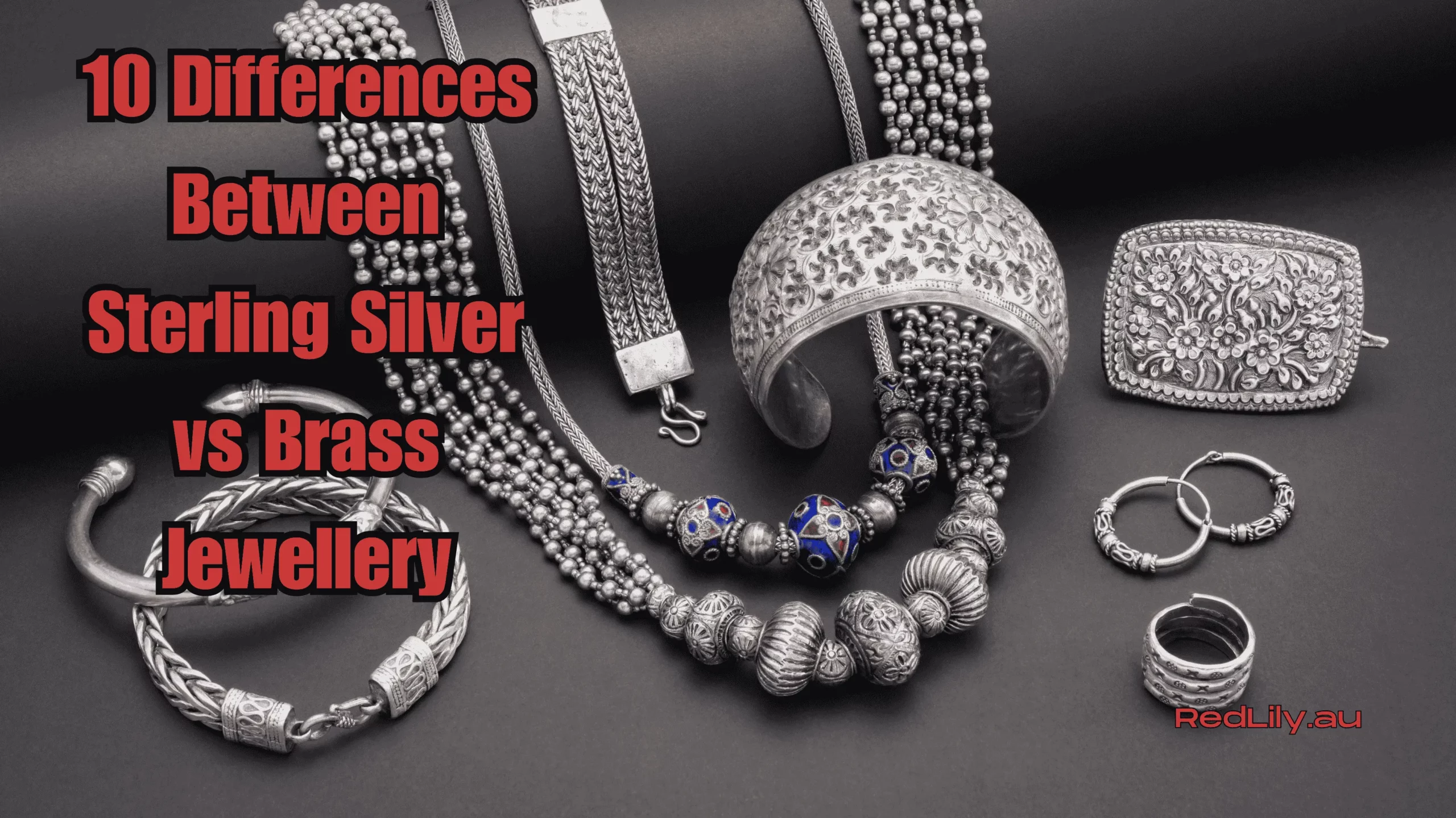 10 Differences Between Sterling Silver vs Brass Jewellery